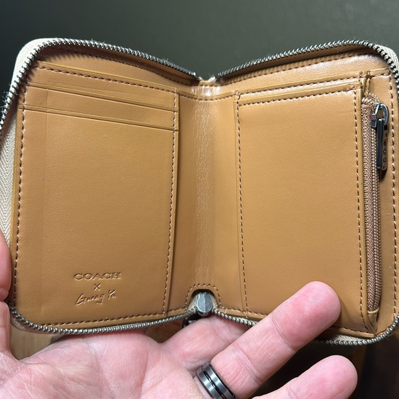 *RARE* NWT COACH Guang Yu Rexy Small Zip Around Wallet - Picture 8 of 16
